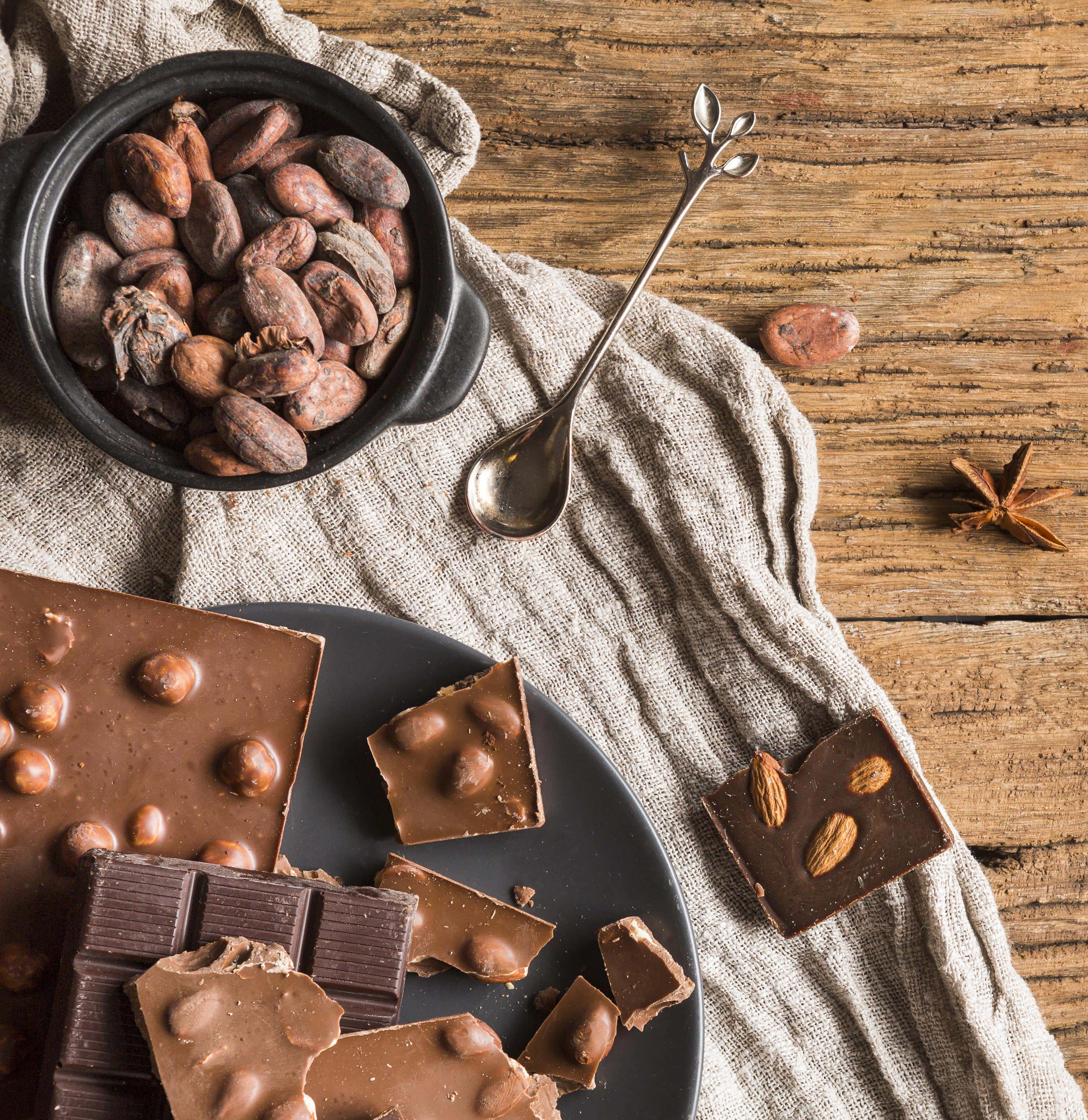 Chocolate con Hierbas Naturales